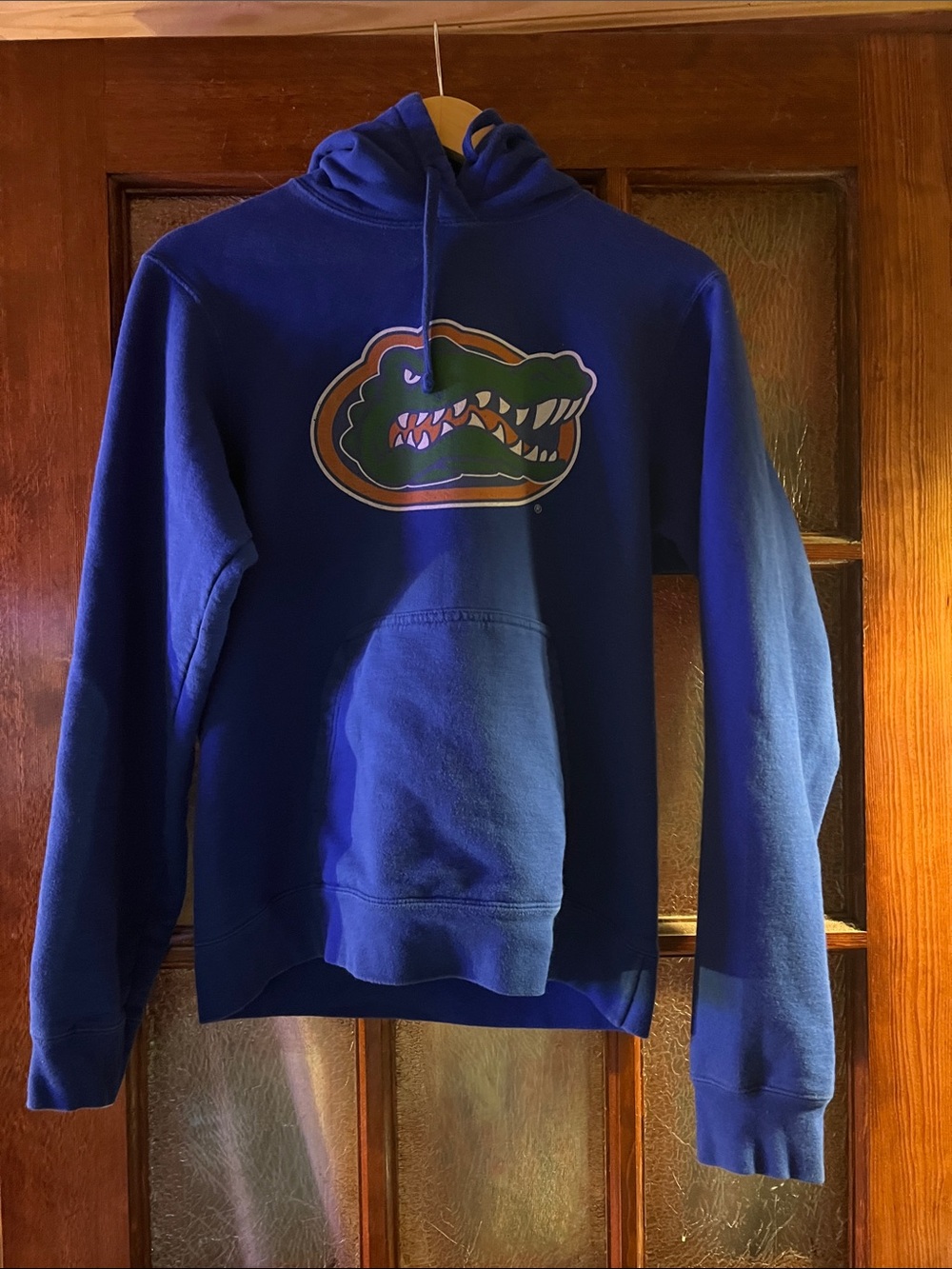 Port and Company Blue Florida Gators Crewneck Hoodie